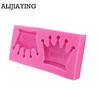 Silicone Mold Princess Crown Shape Baking Pan Cake Decorating Tools Chocolate Stencils Kitchen Tool