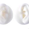 Silicone Ear Simulated S Display Photography Props Rubber Washable Right Left Reusable for