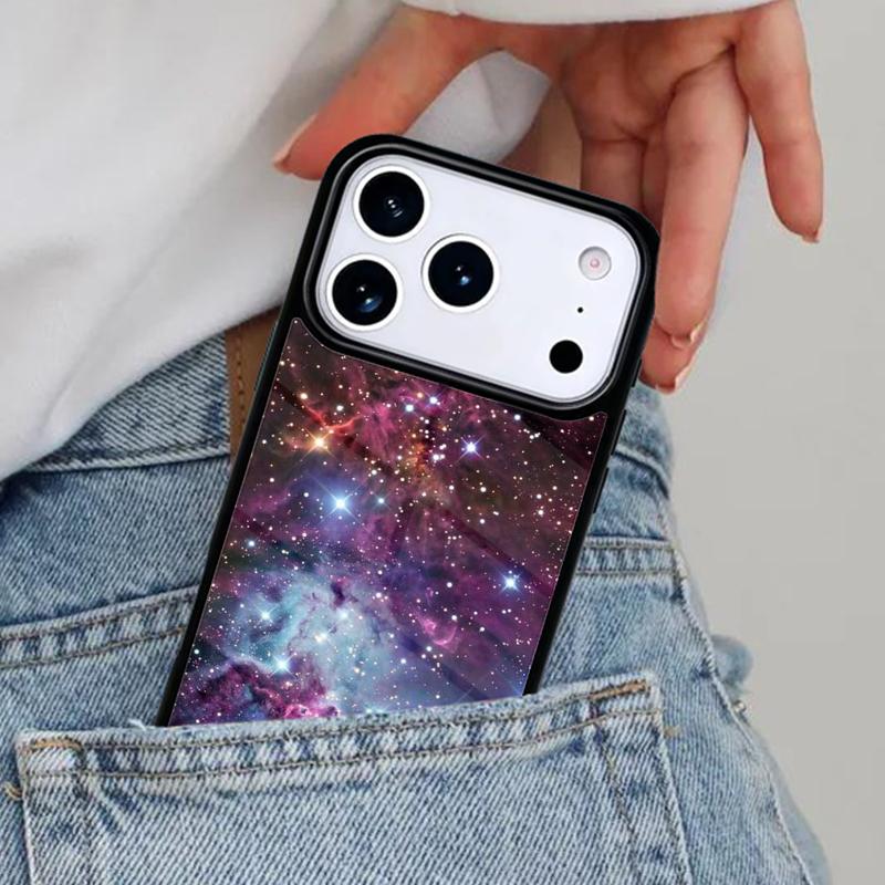 Outer Space Phone Case for iPhone 17ProMax 12 13 14 15 16e 17 Pro Max Plus Air Cover