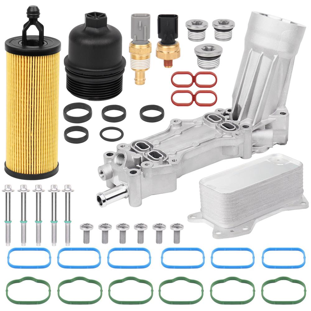 Oil Cooler 68105583AF 926-876 for 2013-2017 Jeep Grand Cherokee/Wrangler Dodge Challenger/Charger Chrysler 200 3.6L Pentastar V6