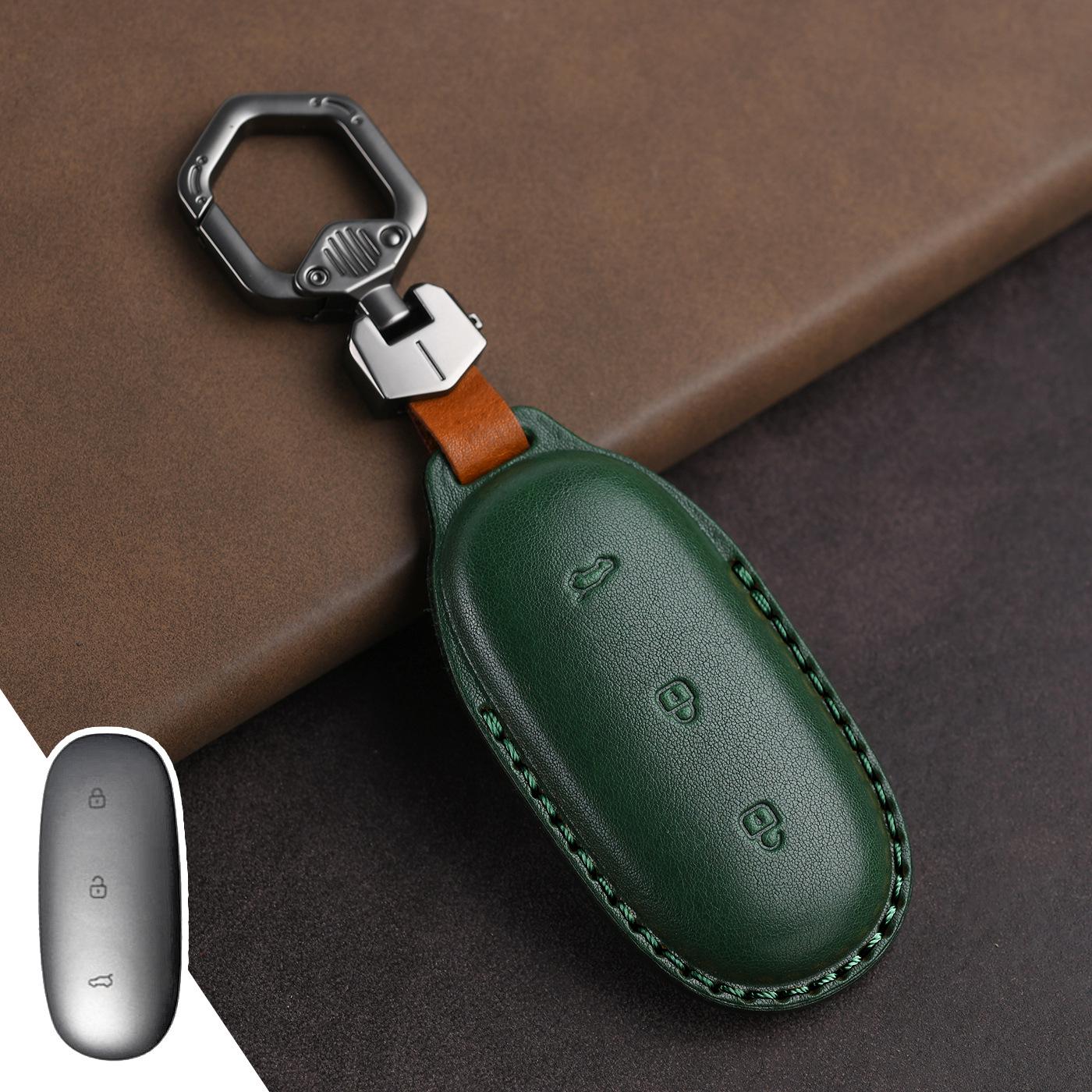 

Genuine Leather Key Case for Ideal L9MAX/L8/L7 Car Keys