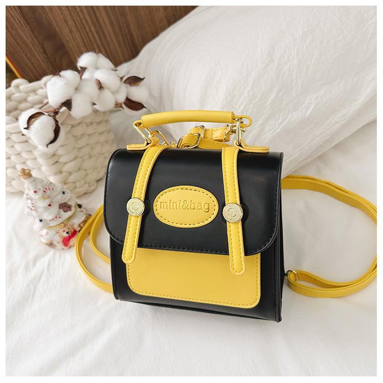 Trendy Fashionable Mini Children's Shoulder Bag Stylish Letter Print Cute Backpack