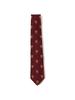 [BEAMS PLUS] Seidenkrawatte mit Wappenstickerei für Herren, BURGUND, KOSTENLOS 38440007107