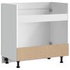 Vidaxl Sink Cabinet, Porto, Sonoma Grey Oak, 80X46X81.5 Cm