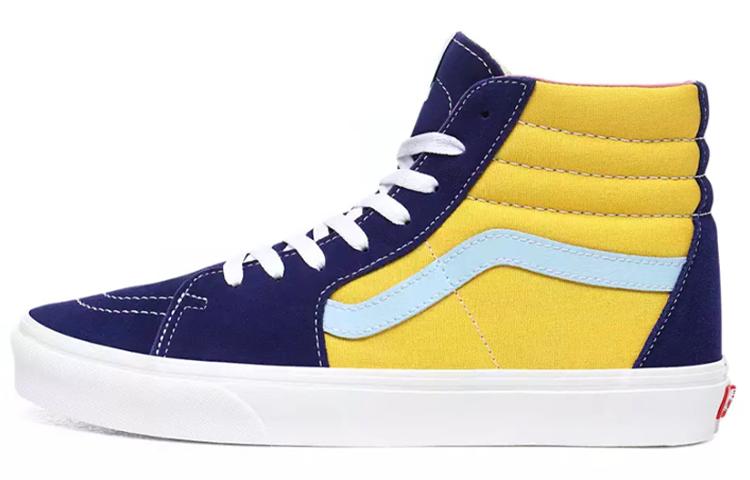 Vans Sunshine Sk8 hi Yellow Blue VN0A4U3CWNY 35