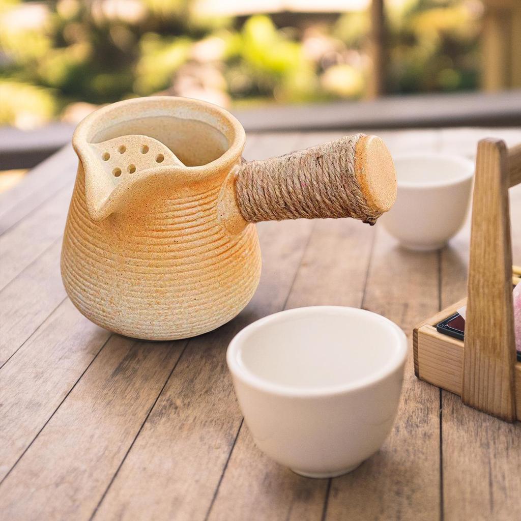 Ceramic Teapot Tea Maker Portable Traditional Chinese Teapot Durable with