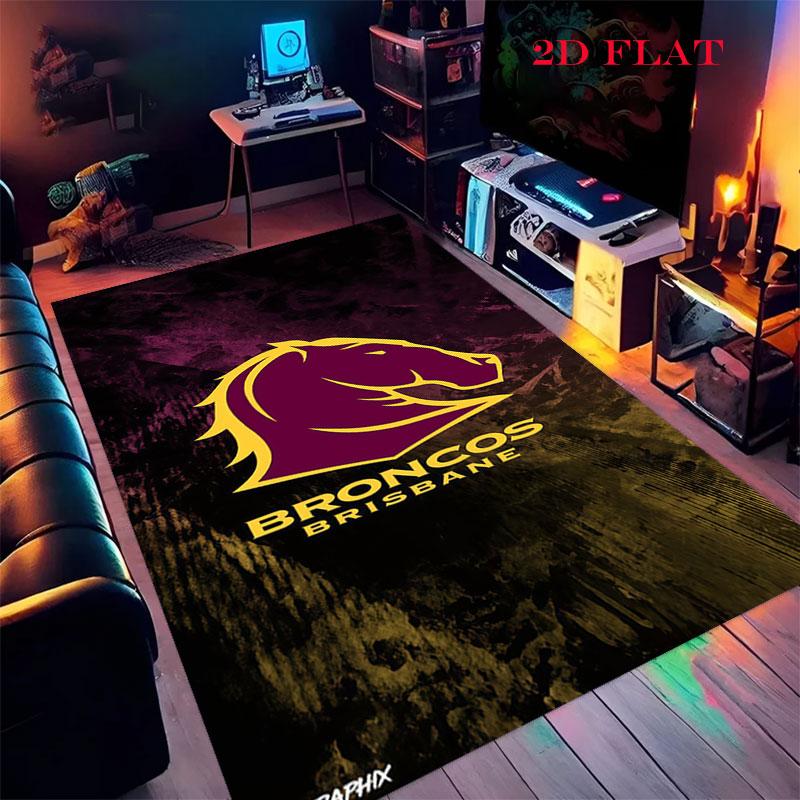 Broncos Nation Carpet Rug for Living Room Bedroom Home Sofa Decoration,Kids play Nonslip Floor Mat