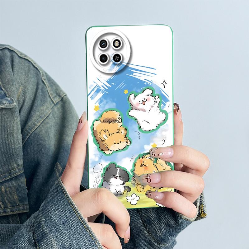 For Itel S23 Phone Case S665L Cover Soft Silicone Cute Panda Flower Boys Girls Painted Shell Cartoon Funda Protect Casing Coque