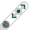 Mont Bleu Ornament Crystal Nail File LE-3