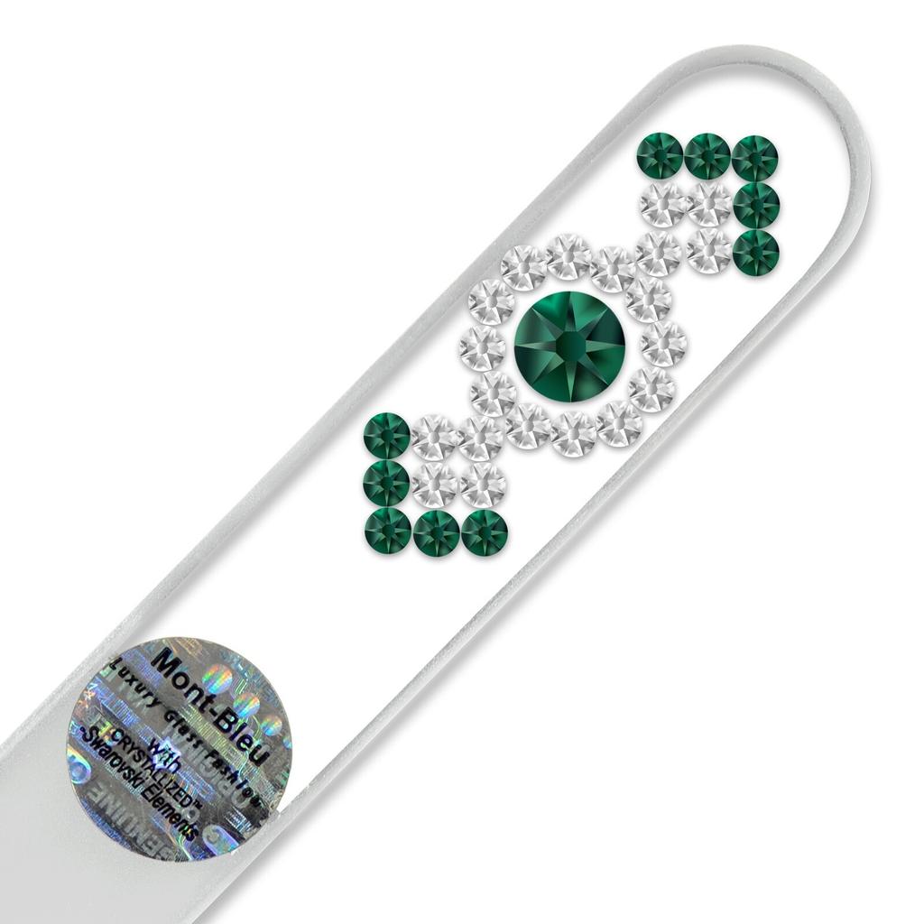 Mont Bleu Ornament Crystal Nail File LE-3