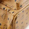 MCM Logogram Backpack Daypack MMK2AVE20 Small Studs Brown PVC Women Used