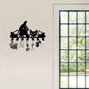 Iron Wall Hook Animal Shape Key Holder Organizer for Home Decor Entryway Kitchen