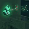 Svítící ve tmě Láska Panda Dětské Samolepky na Zeď Ložnice Dětský Pokoj Samolepicí Fluorescenční Dekorativní Samolepky na Zeď