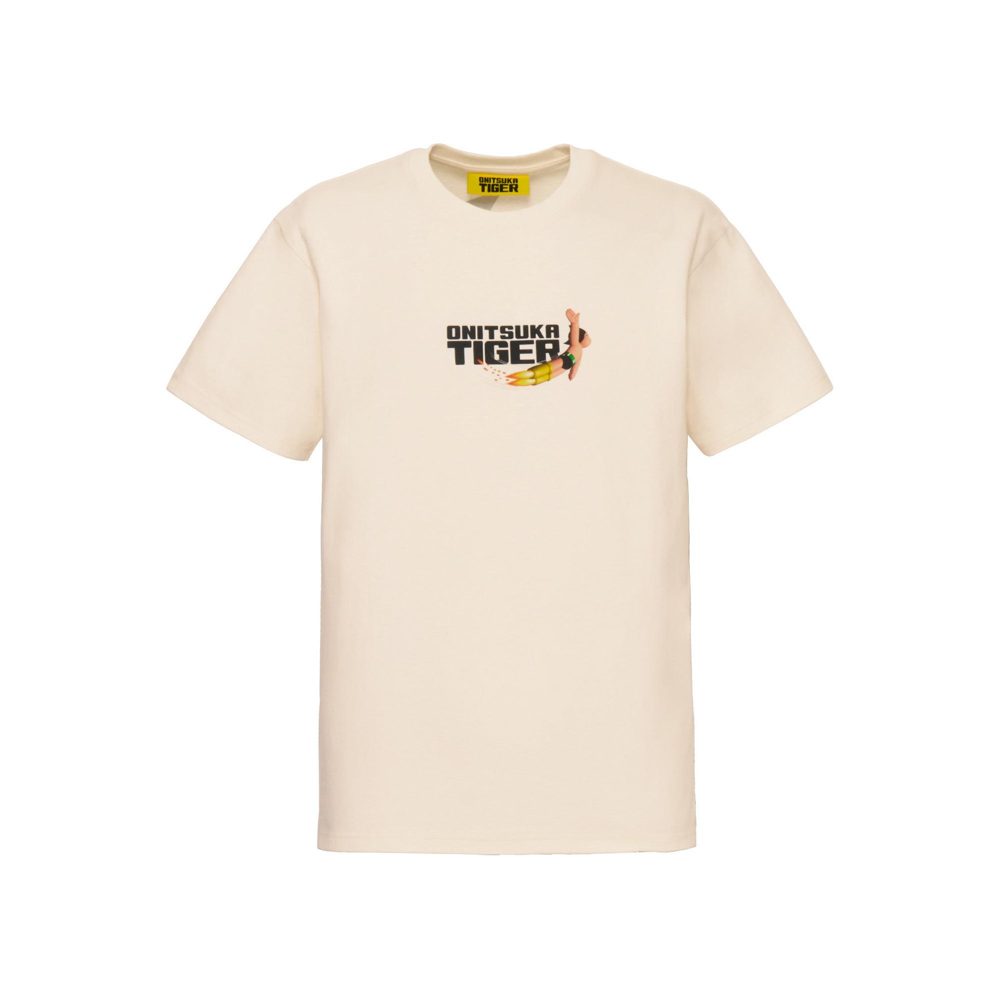 

Onitsuka Tiger Denivita Astroboy Graphic Tee Comfortable Round Neck Printed T-Shirt Men tops White 2181B185-100 S