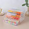 Transparent Multi-Layer Storage Box for Glass Beads and Jewelry Accessories