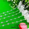 Acrylperlenvorhang & Kristallgangdekoration für Hochzeiten und Feiertage