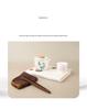 Sheep Fat Jade Portable Ceramic Tea Set - One Pot, Two Cups, Travel-Friendly Souvenir.