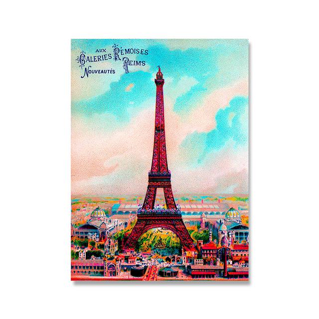Landscape Poster Printing In Italy, France, Florence, Florida, Paris, Peru, Greece, Vintage Tourist City Advertising Art