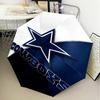 Cowboys Team Logo Umbrella Folding umbrella, automatic umbrella 8-Frame for Travel, camping Use Gift for Halloween Christmas