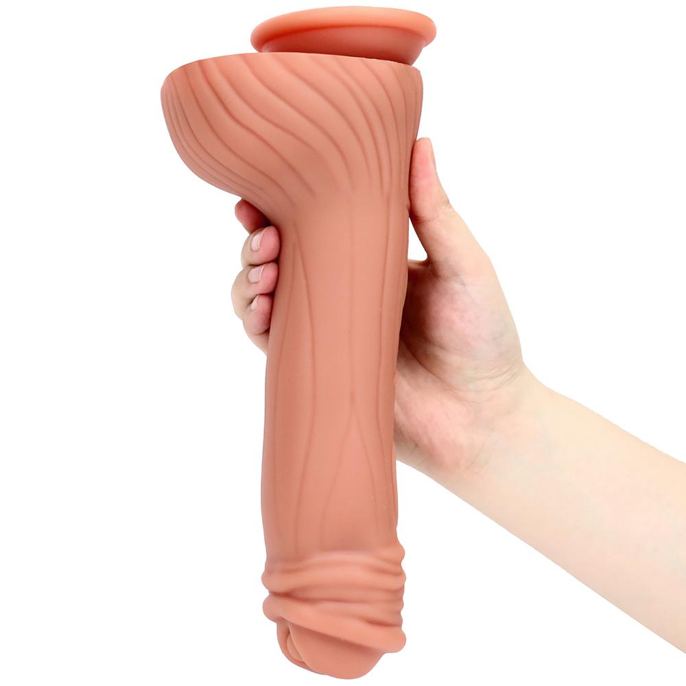 Silica Gel realistická simulace Velké dildo s popruhem Sexuální hračka pro penis Žena vaginální anální masturbátor péro s přísavkou pro ženy lesbické