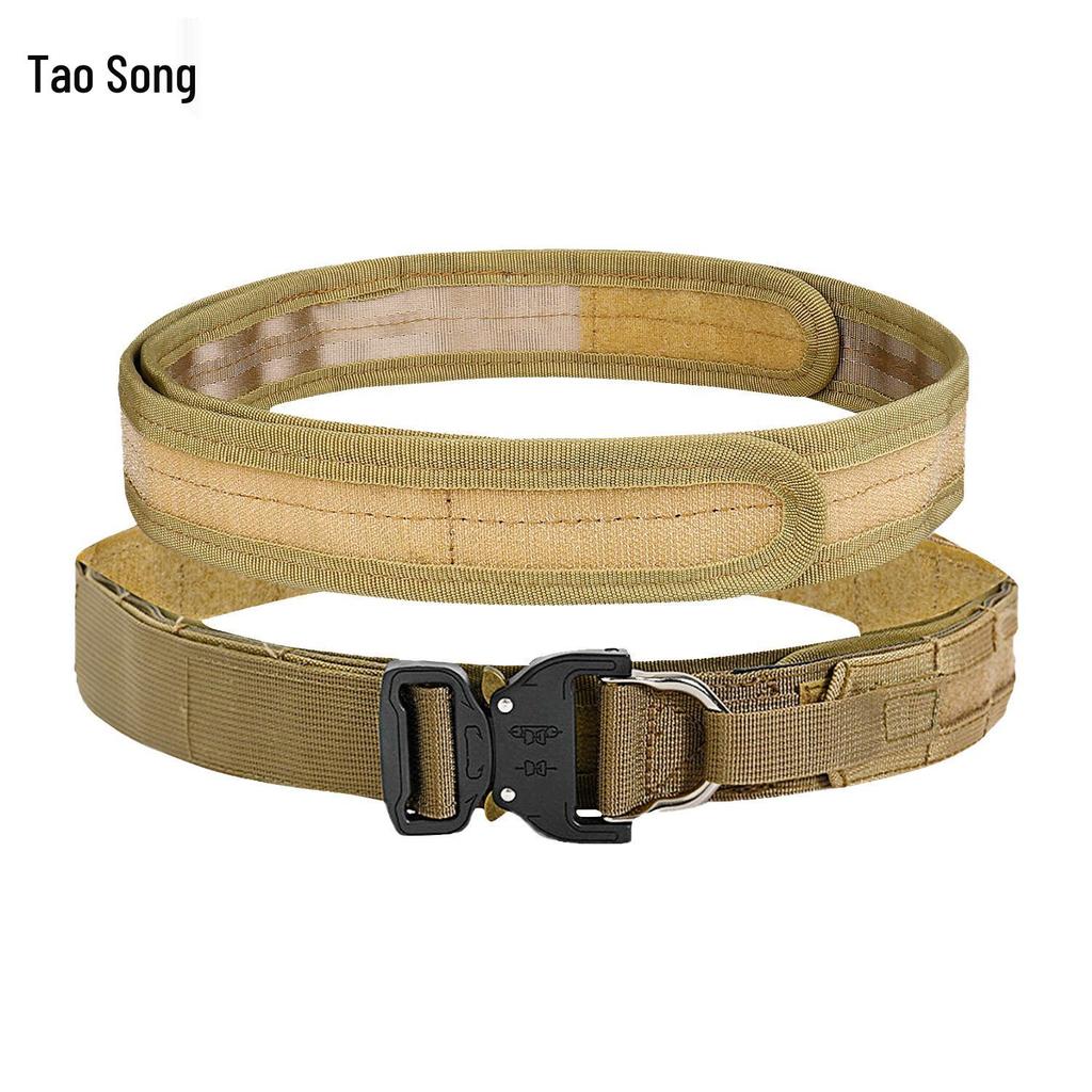 Men’s Tactical Quick-Release Nylon Belt with Cobra Alloy Buckle