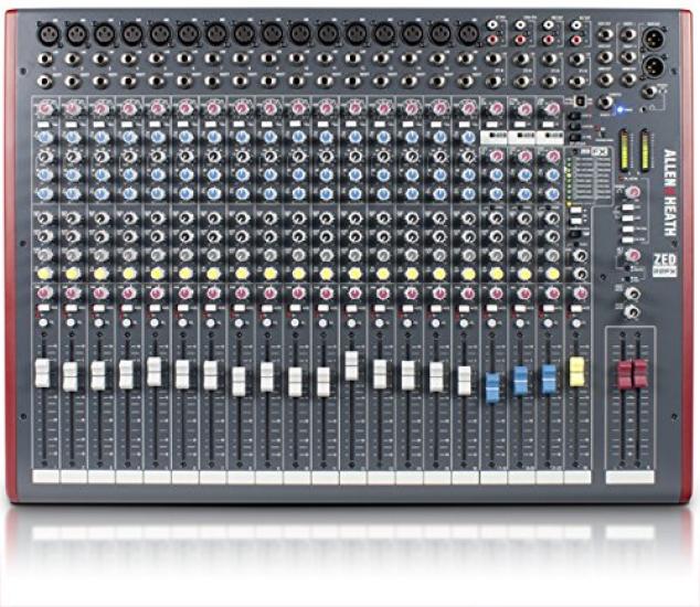 

ALLEN&HEATH USB, high-quality effects, multipurpose mixer ZED-22FX
