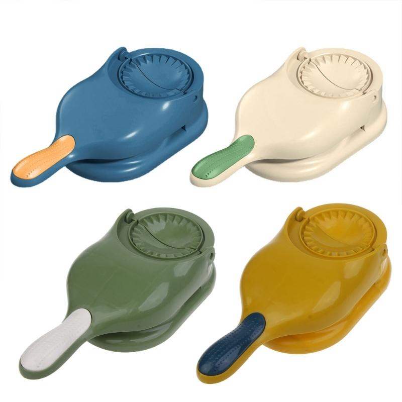 Portable Manual Dumpling Press Molds 2 In 1 Dumpling Maker Ravioli Maker Press Dumpling Making Tool for Dumpling Wrapper