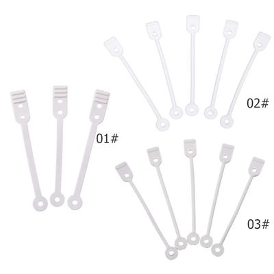 50pcs Curls Fixing Belt Professional Rubber Hair Rolling Sticks Replacement Elastic Styling Tools for Hair Salon