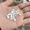 Natural White Mother-of-Pearl Patch Earring and Jewelry DIY Accessories
