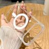 For iPhone 17 Air 16E 16 14 15 13 12 Mini 11 17 Pro Max XS XR 7 8 Plus For Magsafe Wireless Charge Magnetic Acrylic Phone Case