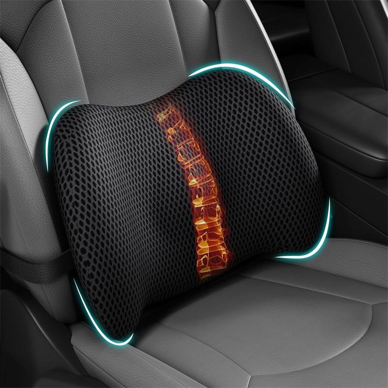 Lumbar Support Pillow For Office Chair, Car Lower Back Pain Relief, Memory Foam