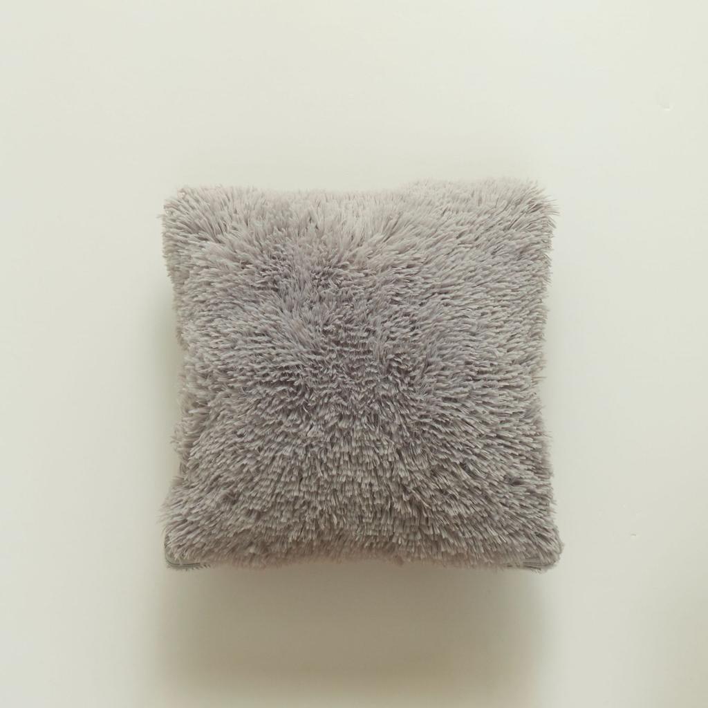 Korean Plush Pillow Cover, Crystal Plush Sea Lion Pillow, Soft and Comfortable Solid Color Creative Cushion Cover
