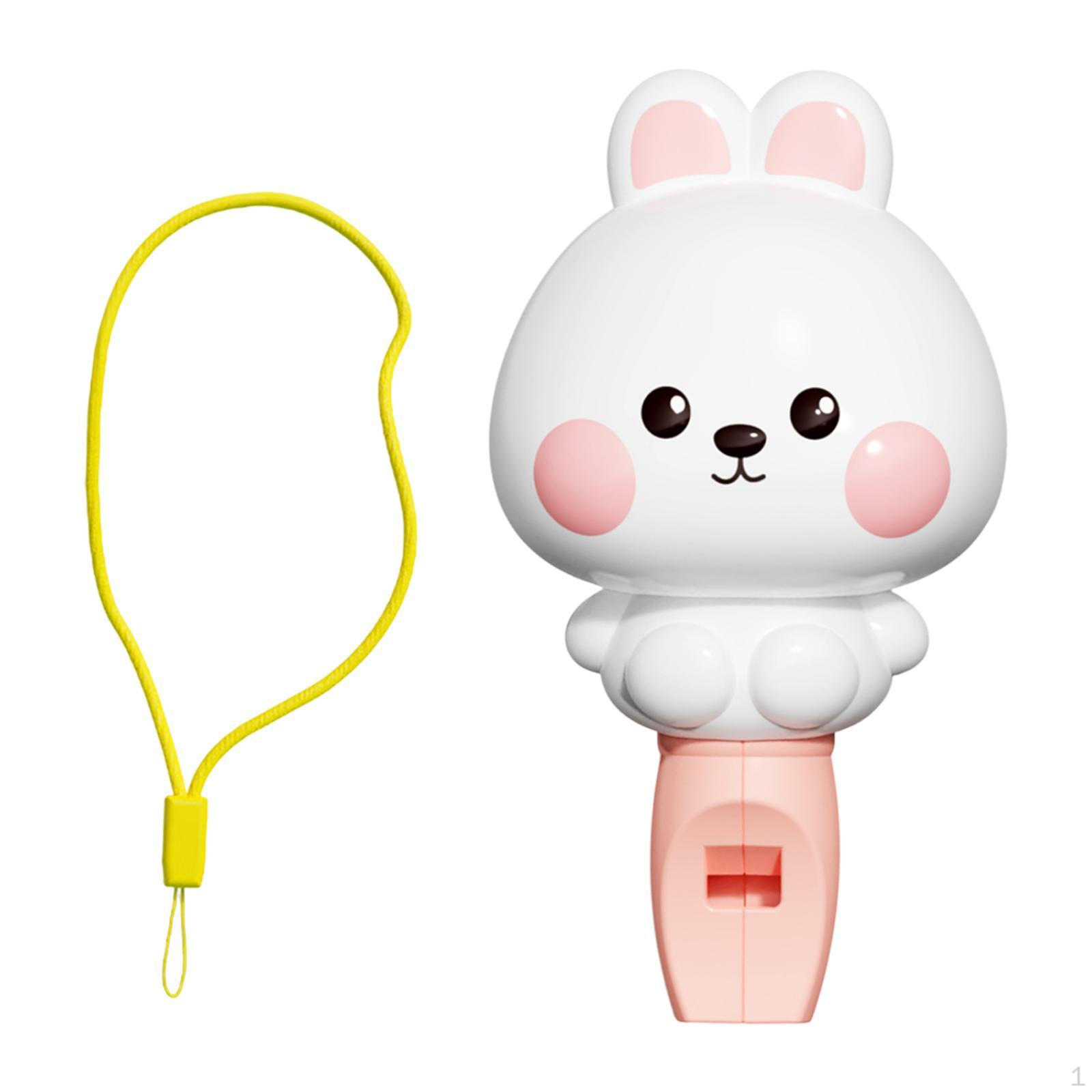 

Игрушка-свисток в виде животного, музыкальный инструмент, трещотка, издающая звуки для детей Bunny