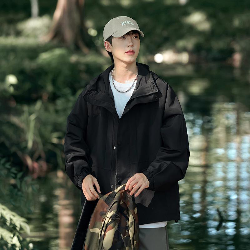 

Унисекс ветровка НАСА: Водонепроницаемая, ветрозащитная куртка 3-в-1 для активного отдыха на все сезоны XL