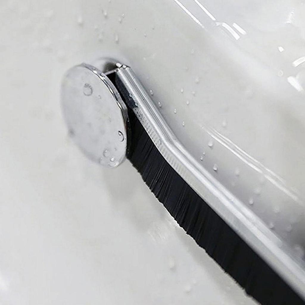 10pcs Crevice Cleaning Brush Multifunctional Hard Bristle Long Handle Groove Cleaning Tool for Dead Corners Kitchen