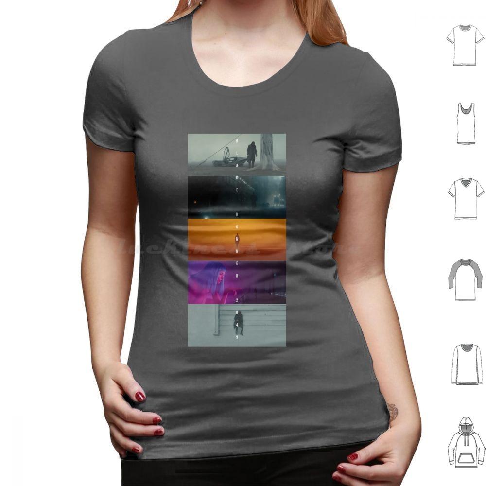 2049 Vertical T Shirt Big Size 100 Cotton Movie 2049 2049 Film Ryan Gosling Harrison Movies Sci Fi Blade Joi Denis Villenueve