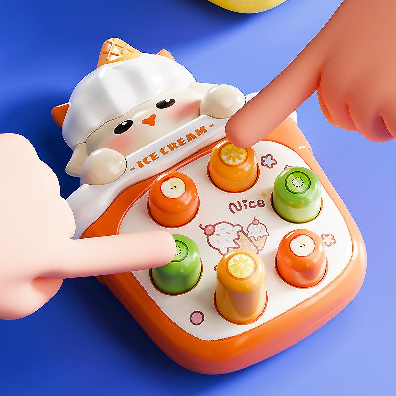 1 Pc Whack a Mole Game Baby Toys Kids Interactive Early Educational Stress Relief Toys Toddler Finger Press Sensory Fidget Toys