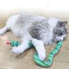 Catnip Toy Interactive Toy Plush Cat Toy Gluttonous Snake Bite-Resistant Molar Interactive Toy Gift For Cat Pet Accessories