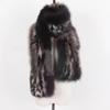 Hot Sell Ladies Long Style Genuien Fox Fur Scarf Women Knitted Fluffy Real Fox Fur Scarves Winter Keep Warm Fur Real Wraps