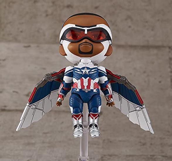 Nendoroid Marvel Falcon & Winter Soldier Captain America (Sam Wilson) DX Non-scale ABS&PVC Painted Fully Movable Figure G12480