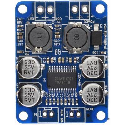 HiLetgo DC 8-26V TPA3118 PBTL Mono Digital Audio Amplifier Board AMP Module 1 * 60W for Arduino