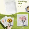 6PCS Cleaning Dishcloths Reusable Kitchen Dish Towels Absorbent Arrange Flower Pattern Dishcloth Lint Free Cloth Washable Duster Rags Tea Towels