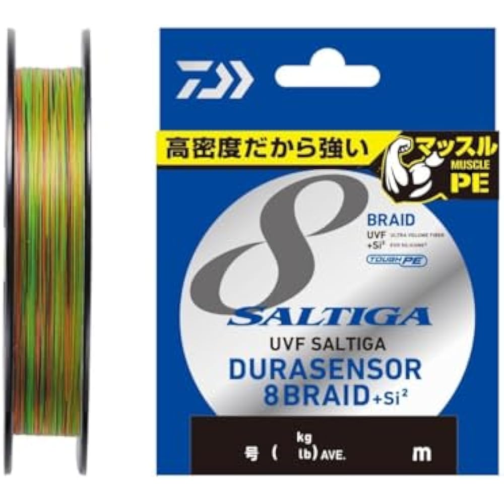 Daiwa (DAIWA) PE Line UVF Salt Gadura Sensor x8+Si2 1.2 300m Multi Color