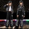 Girls Jazz Dance Outfit Hip Hop Streetwear Kids Stage Performance Costume Set