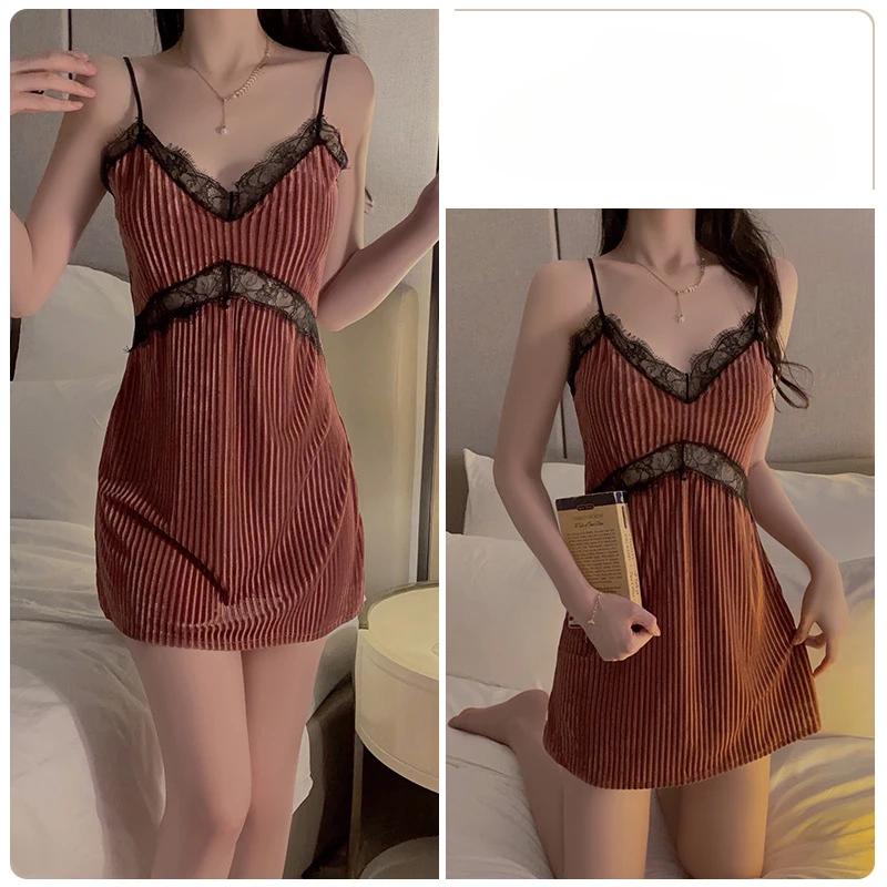 

Простая пижама на подтяжках, женская зимняя пижама на шнуровке, женские пижамные комплекты, женское нижнее белье для пижам L