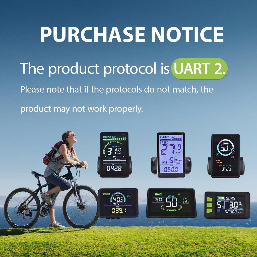 M5C-2 Ebike Display With Bluetooth Mobile Phone Control Electric Bicycle Computer Wired Bicycle Speedometer And Bicycle Odometer2