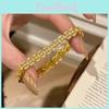 Geometric Zircon Copper Coin Bracelet For Women Gift Gift Giving