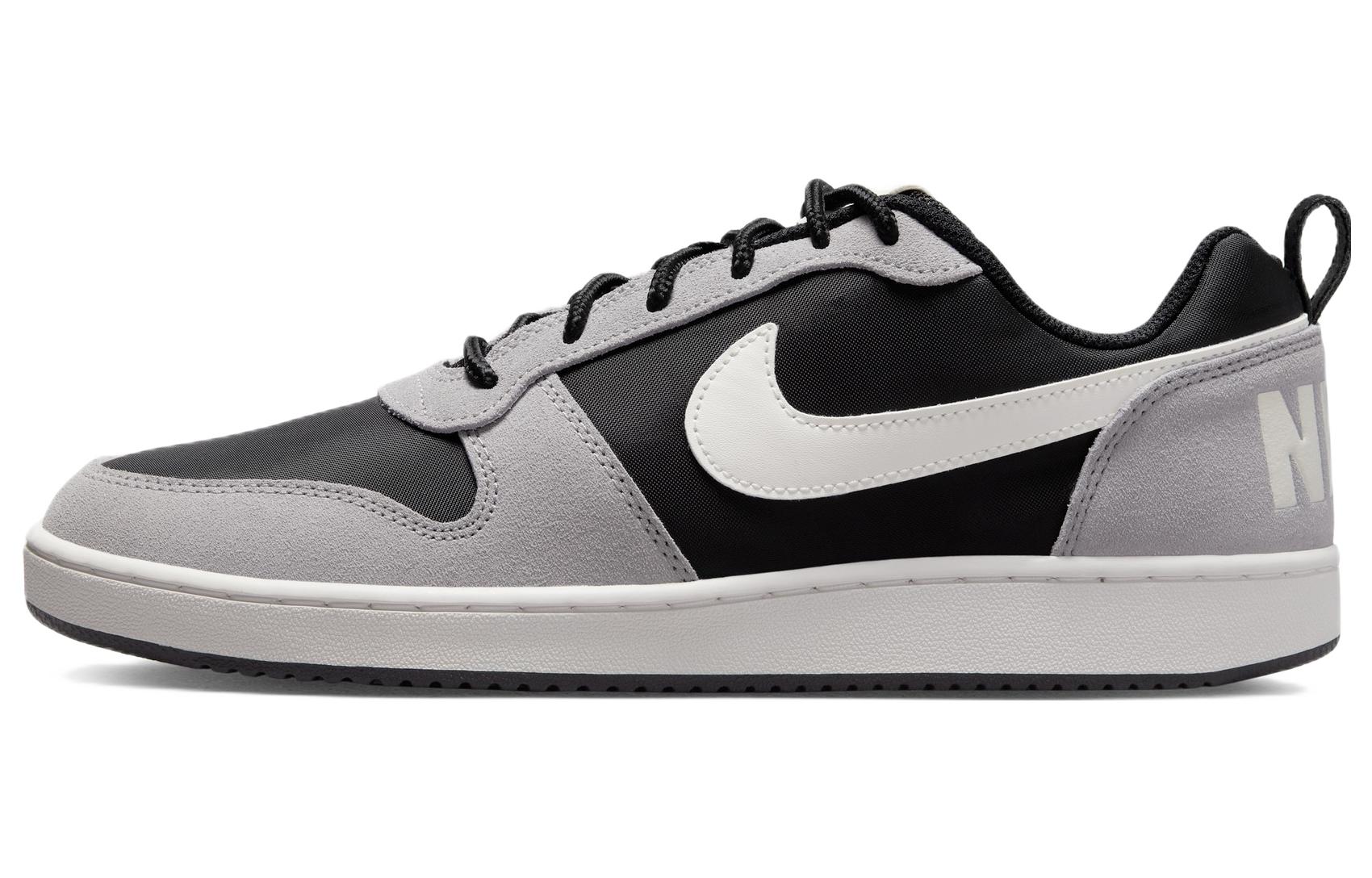 Nike Court Borough Low Premium  Black Grey Sail  844881-005 44