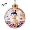 Festive Party Decorations Glowing Christmas Story Ornament Light‑Up Mini Holiday Scene Hanging Ball with Warm Tree Ornaments LED Light Clear