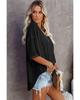 Azura Exchange Waffle Knit Loose Top